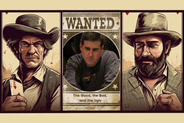 Sheets in a wanted poster for video series