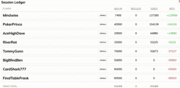 PokerNow Demo Ledger